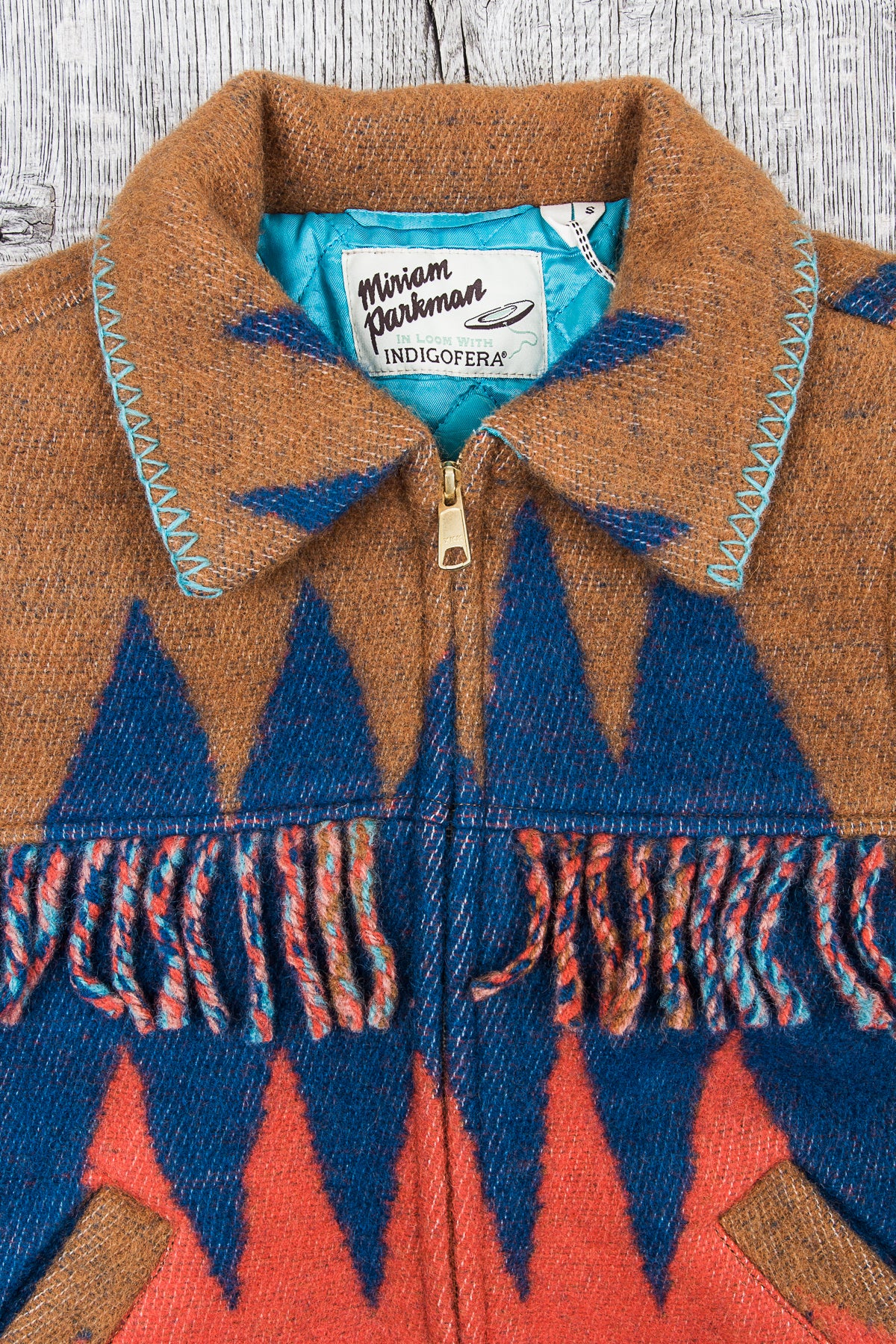Miriam Parkman x Indigofera Midnight Dazzler Wool Jacket