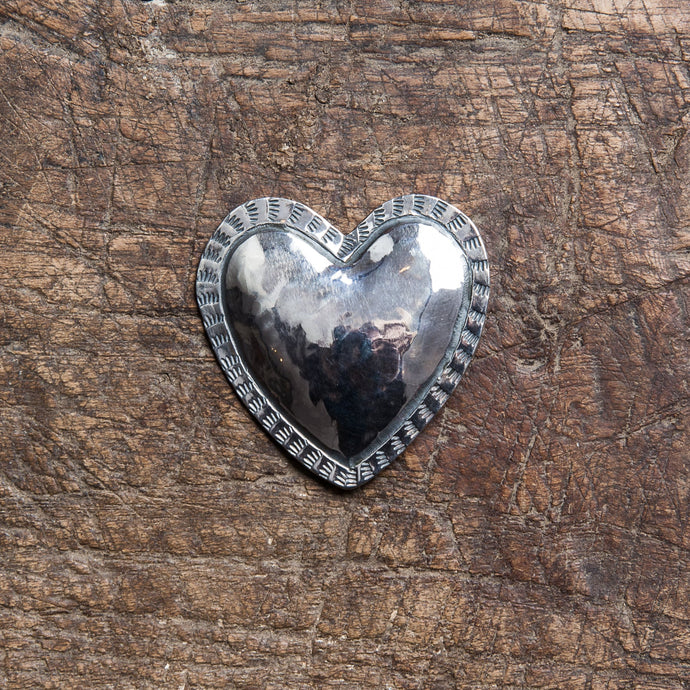 Larry Smith OT-P0116 Heart Silver Pin