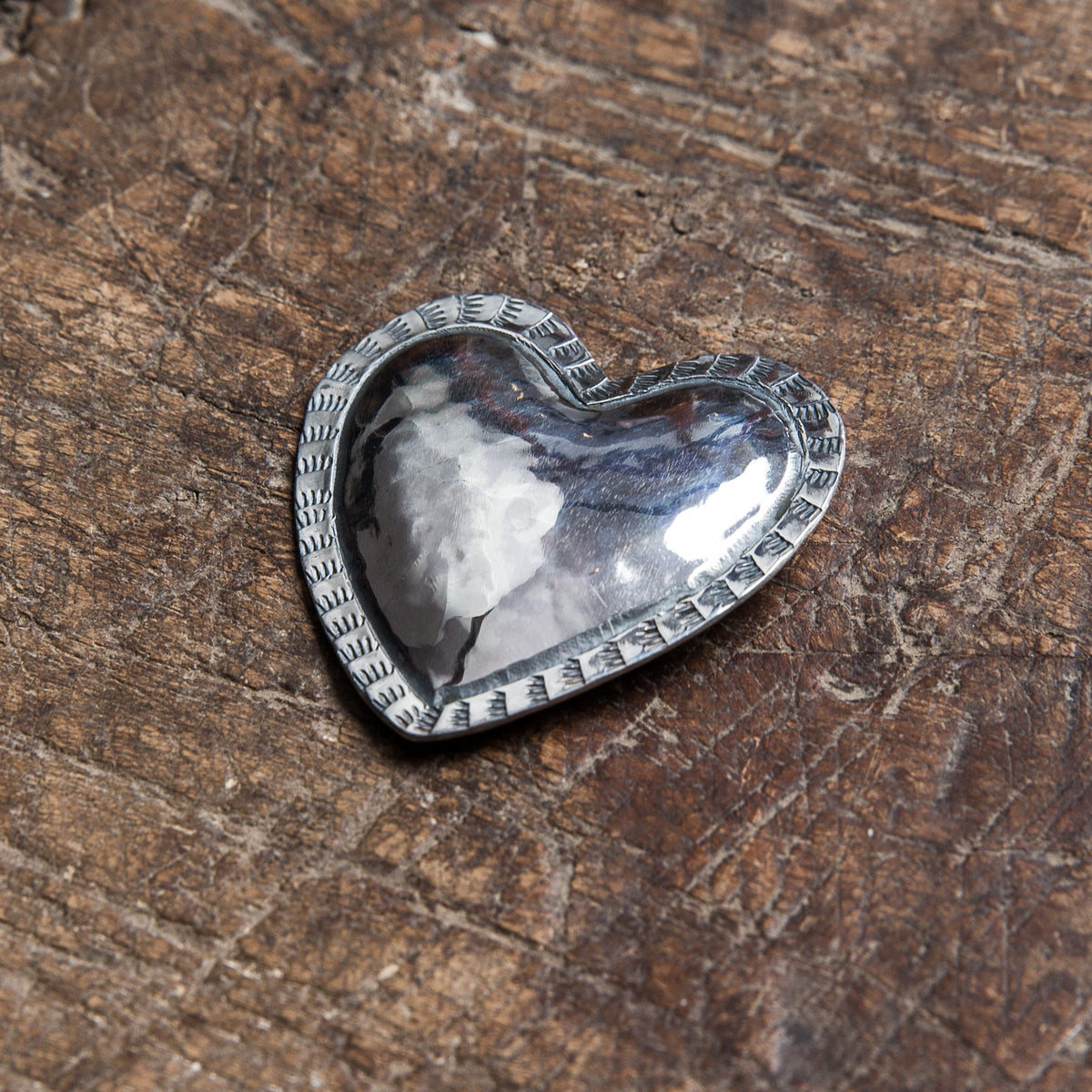 Larry Smith OT-P0116 Heart Silver Pin