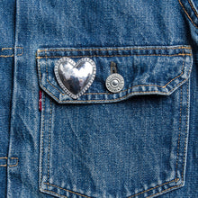 Larry Smith OT-P0116 Heart Silver Pin