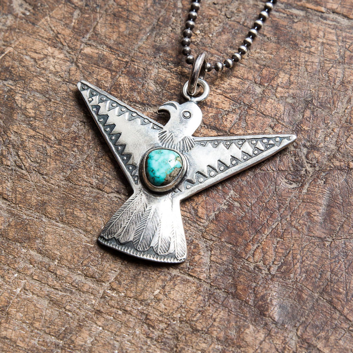 Larry Smith NL-0118 Thunderbird Turquoise Top