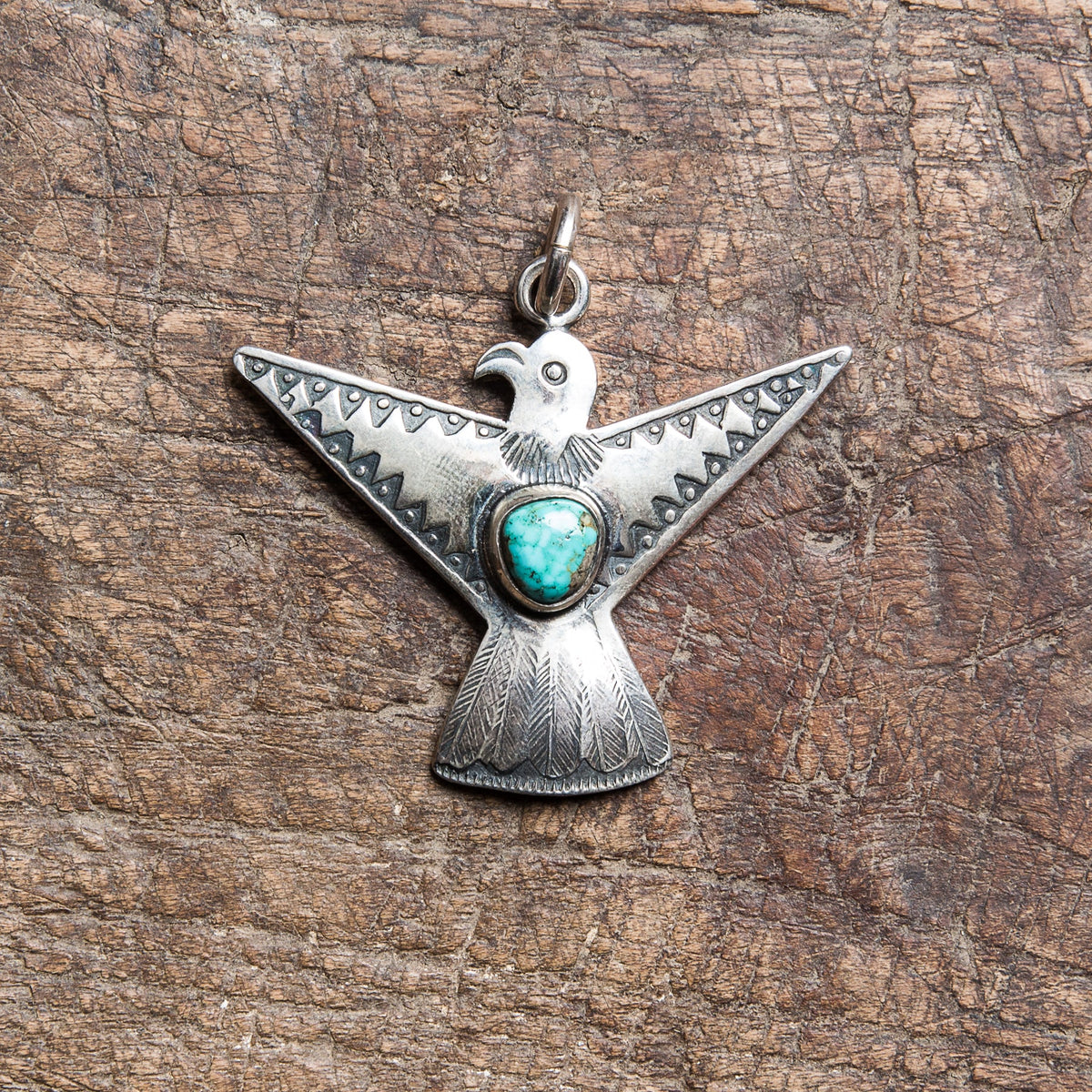 Larry Smith NL-0118 Thunderbird Turquoise Top