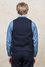 Japan Blue Sashiko Hunting Vest