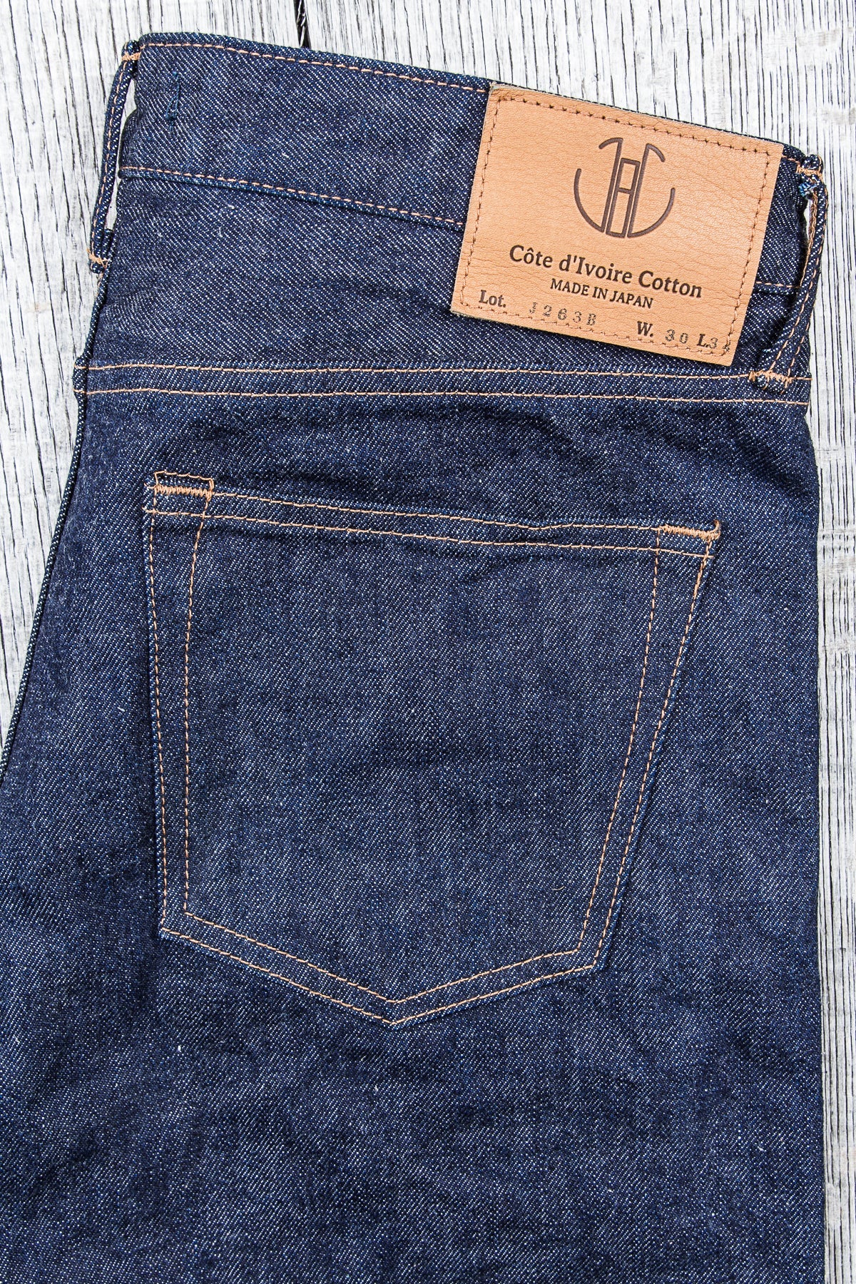 Japan Blue J263B Circle 13.5 oz Tapered Fit Jeans