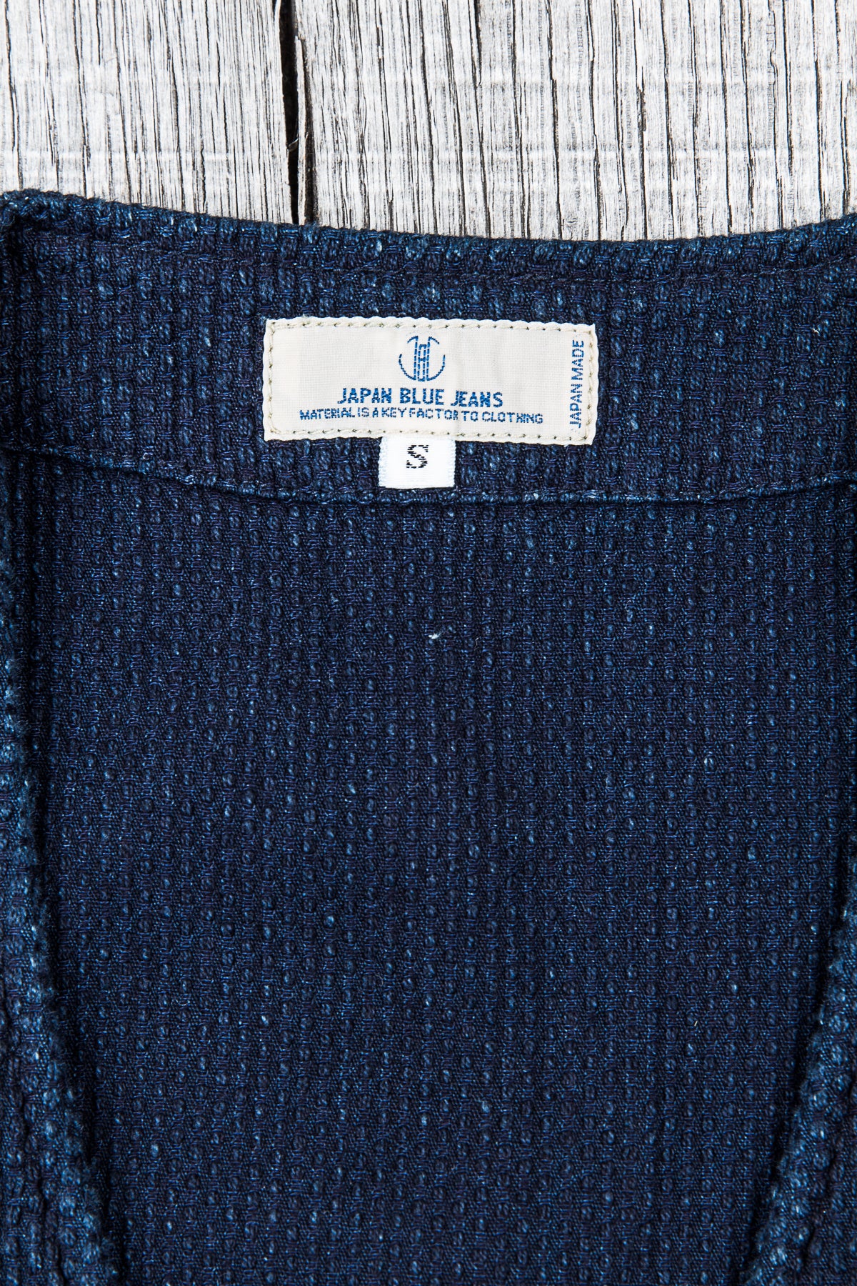 Japan Blue Sashiko Hunting Vest