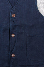 Japan Blue Sashiko Hunting Vest