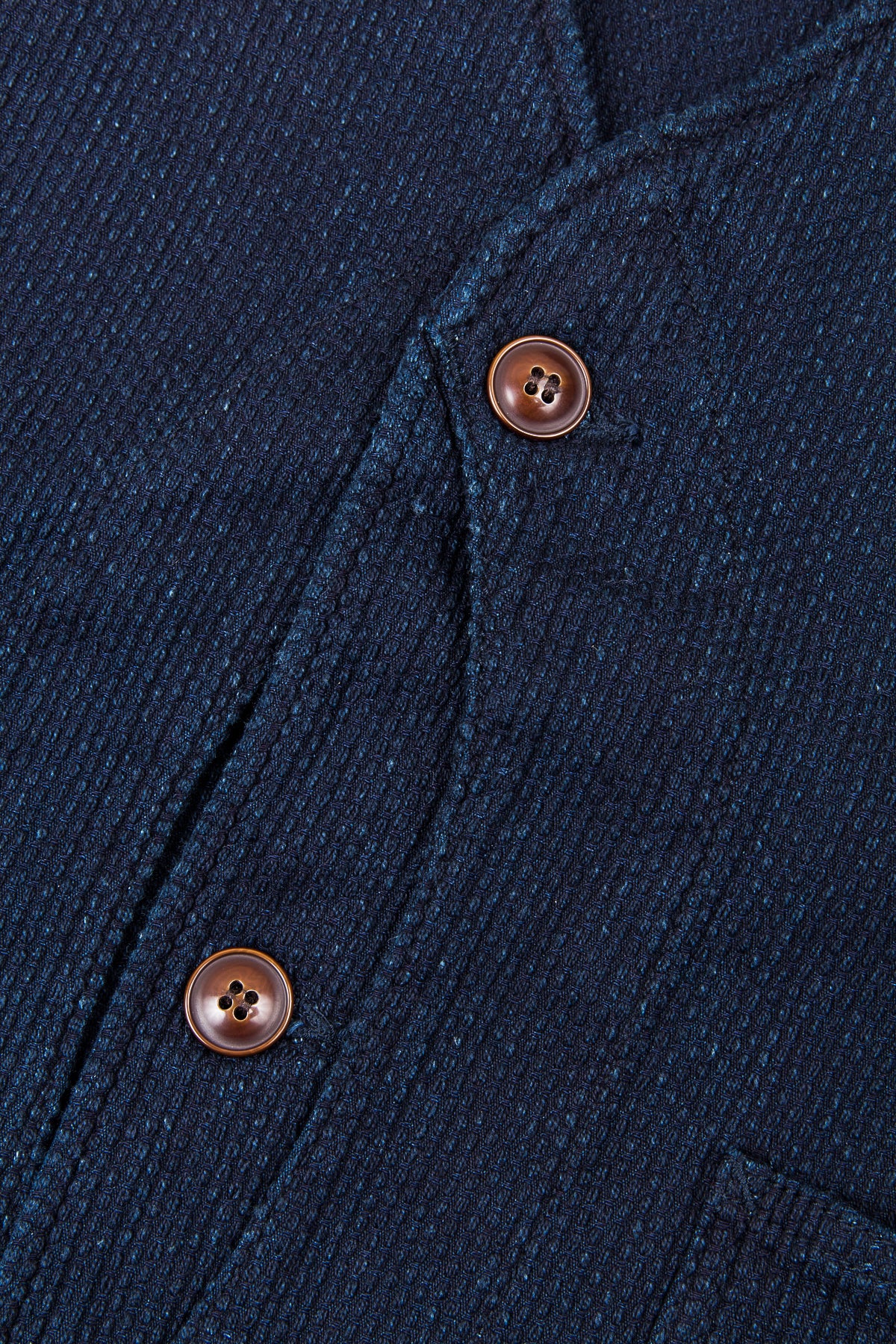 Japan Blue Sashiko Hunting Vest