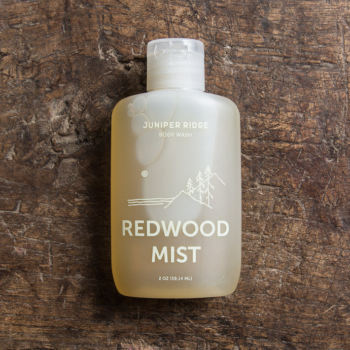 Juniper Ridge Organic Body Wash Redwood Mist 2oz