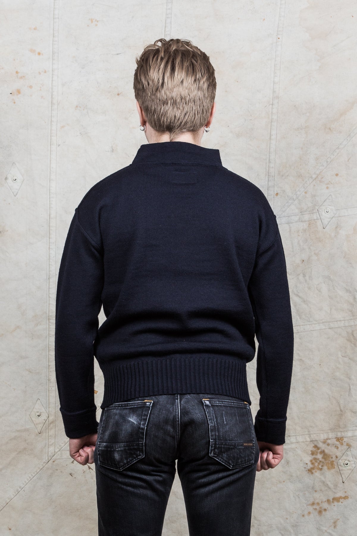 Eastman Leather Clothing U.S. Navy Wool Sweater
