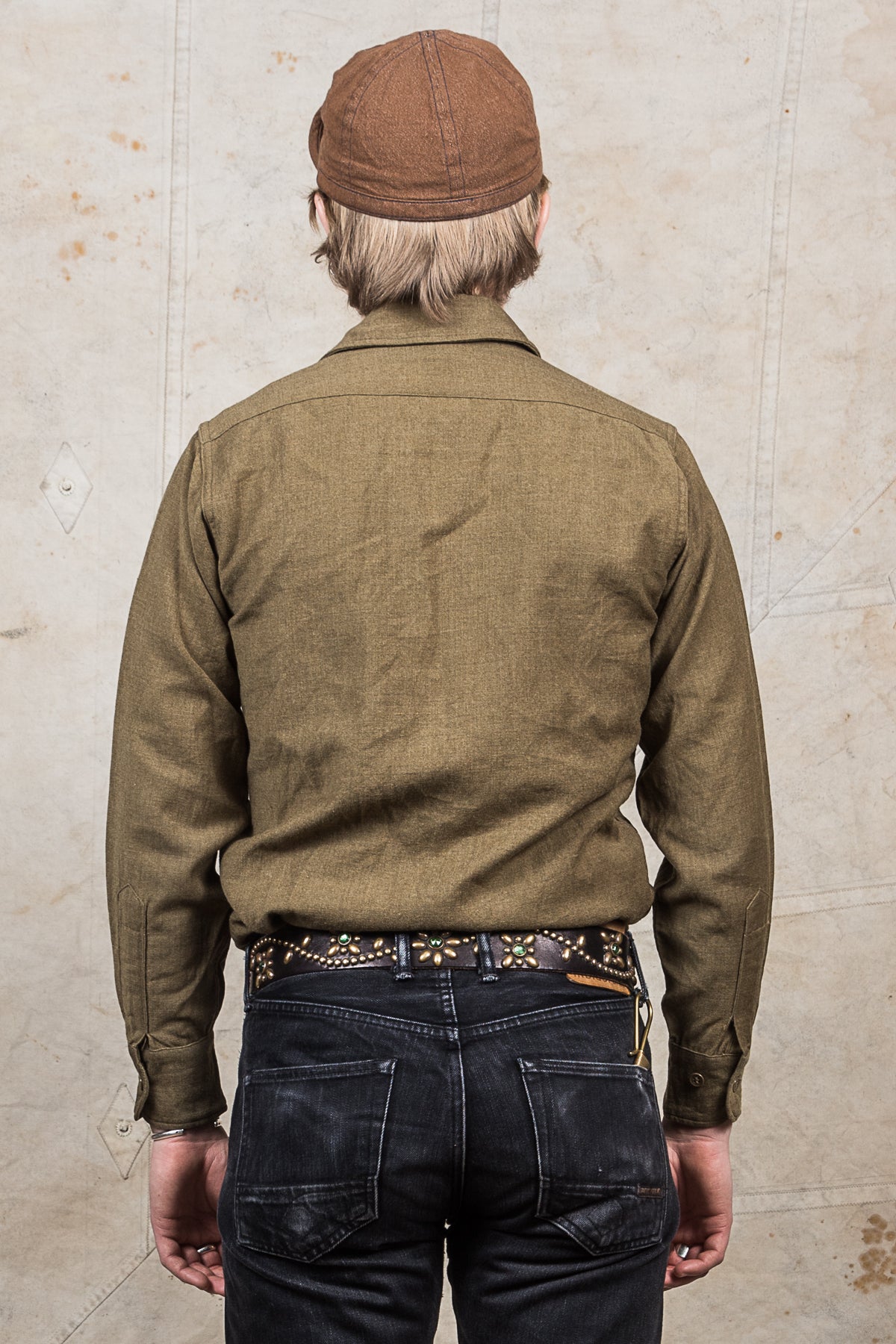 Vintage Original US Army M-37 Wool Shirt