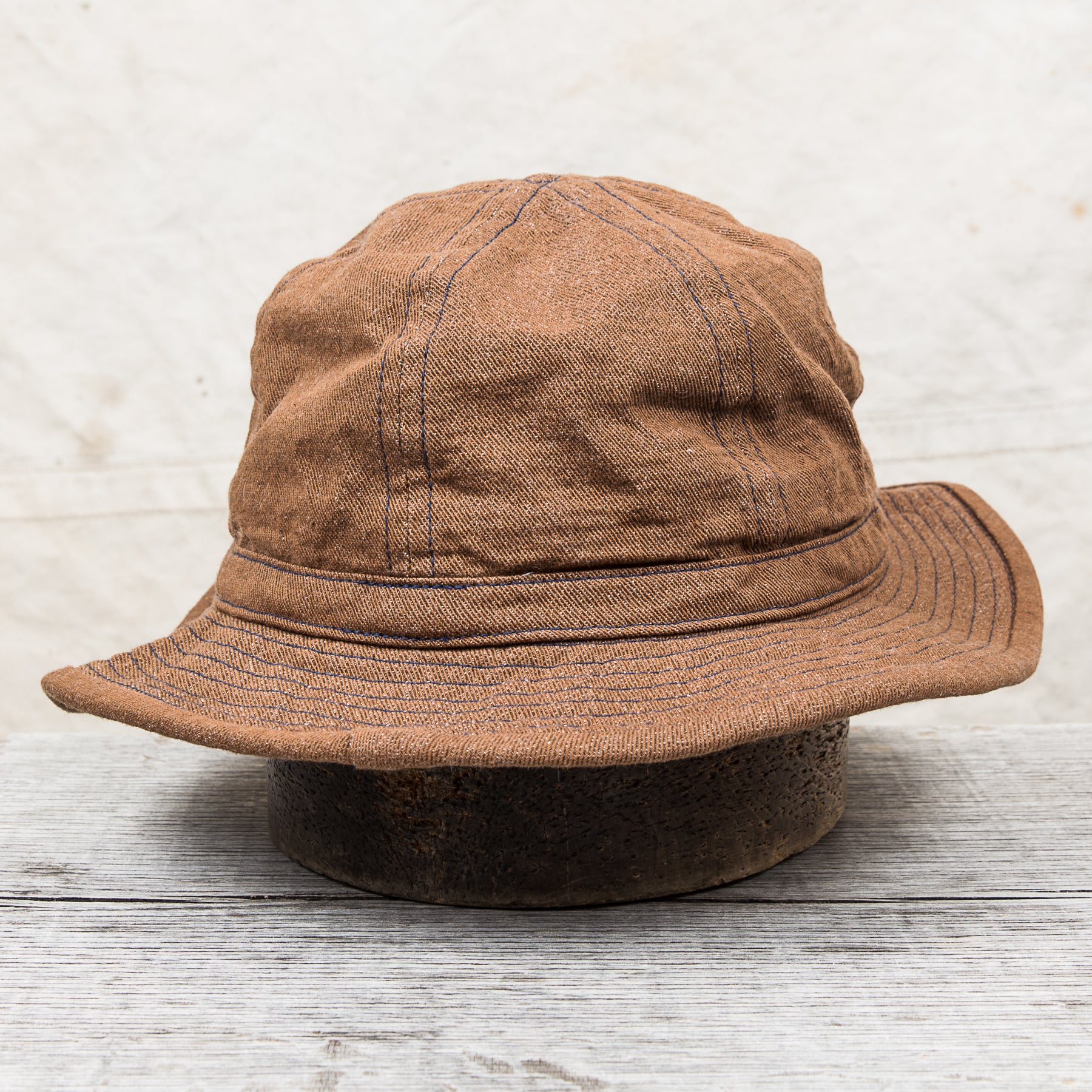 Buzz Rickson's Brown Denim Daisy Mae Hat – Second Sunrise