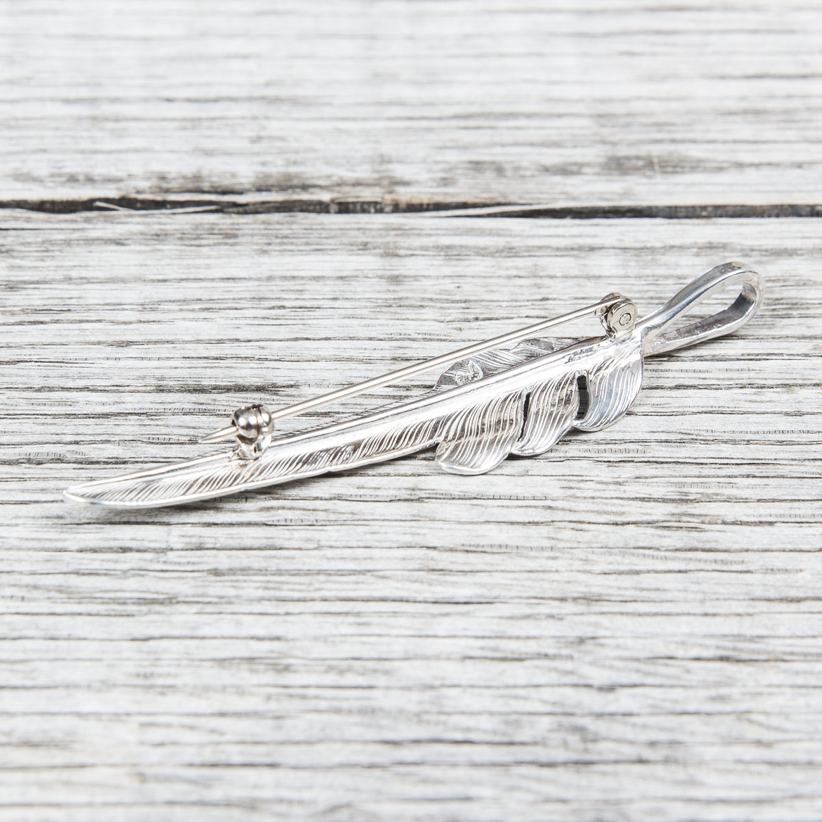 Larry Smith Kazekeri Feather Pin EFOT-0003