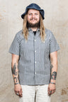 Warehouse & Co Short Sleeved Striped Open Collar Shirt