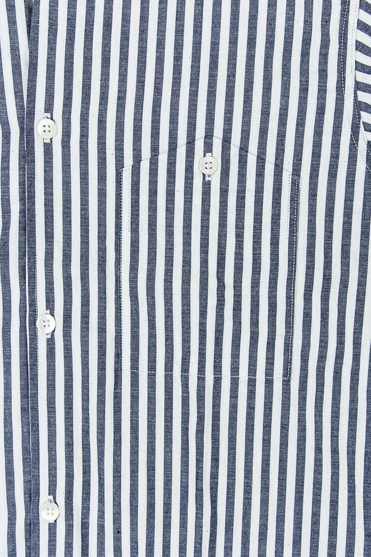 Warehouse & Co Short Sleeved Striped Open Collar Shirt
