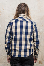 Indigofera Norris Shirt Indigo/Beige