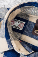 Indigofera Norris Shirt Indigo/Beige