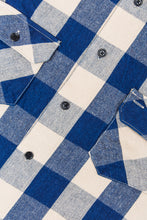 Indigofera Norris Shirt Indigo/Beige