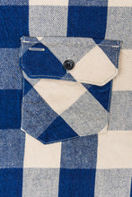 Indigofera Norris Shirt Indigo/Beige