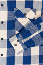 Indigofera Norris Shirt Indigo/Beige