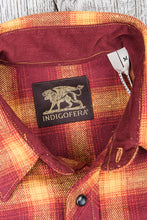 Indigofera Dawson Shirt Japanese Selvage Flannel Red/Rust/Beige/Yelolow