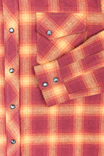Indigofera Dawson Shirt Japanese Selvage Flannel Red/Rust/Beige/Yelolow