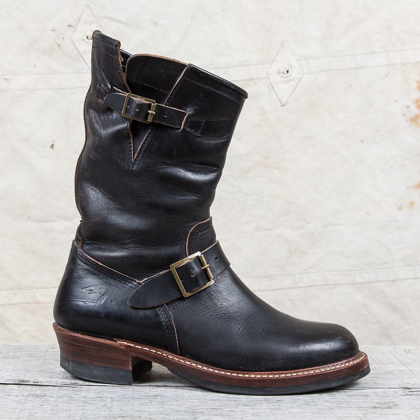 Secondhand John Lofgren Engineer Boots Size US 8