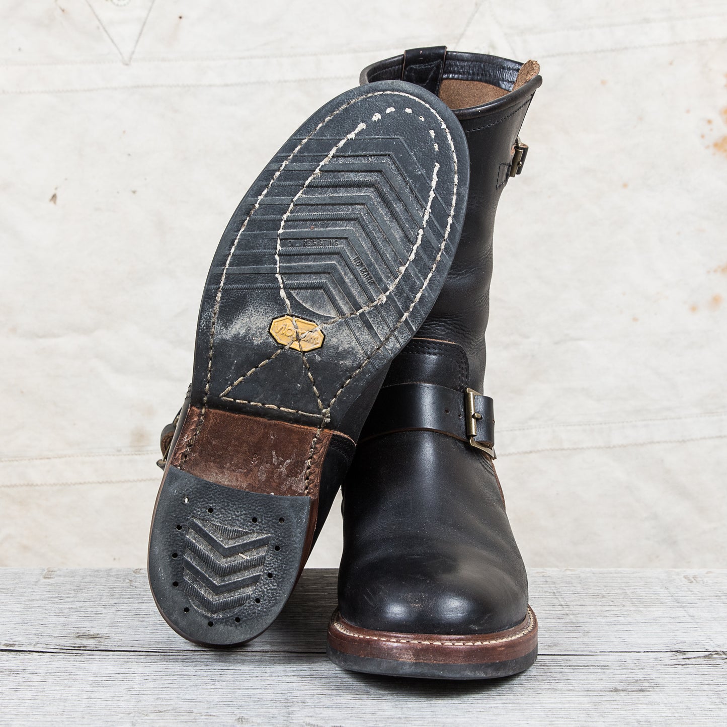 Secondhand John Lofgren Engineer Boots Size US 8