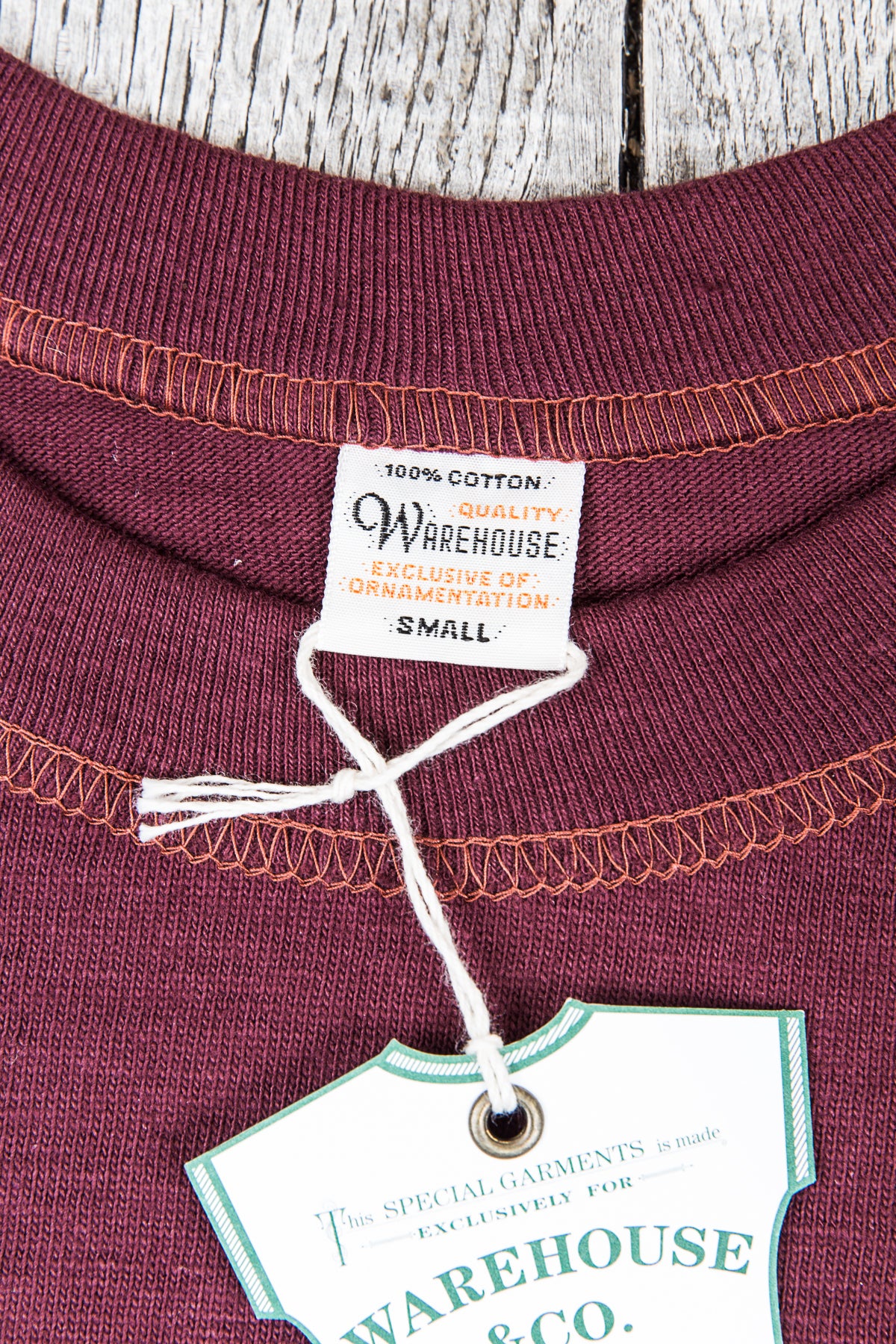 Warehouse & Co Freedom T-shirt Bordeaux