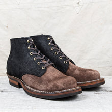 Whites Boots Semi-Dress Custom Made Two Tone Rough-out