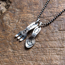 Munqa Newtive Spoon & Fork Necklace