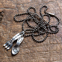 Munqa Newtive Spoon & Fork Necklace