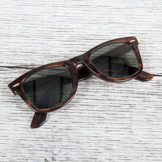 Vintage B&L Ray Ban Wayfarer Tortoise Sunglasses