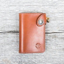 Lone Wolf Leathers Handmade Medium Wallet Saddle Tan