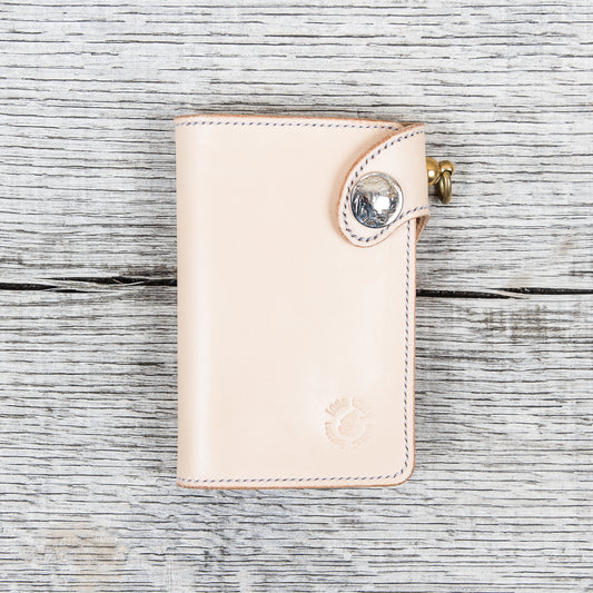 Lone Wolf Leathers Handmade Medium Wallet Natural