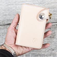 Lone Wolf Leathers Handmade Medium Wallet Natural