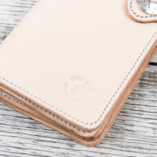 Lone Wolf Leathers Handmade Medium Wallet Natural