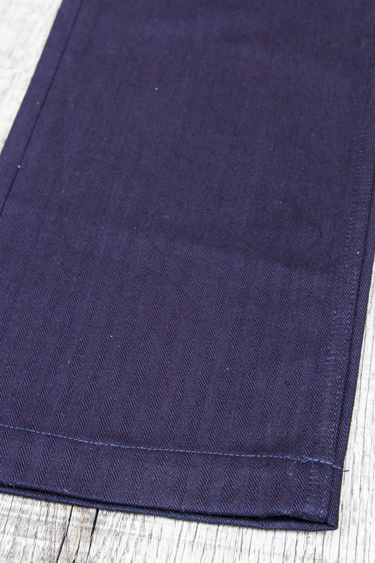Indigofera Heyes Pants Indigo Herringbone