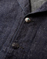 Larry Smith Shell Concha Turquoise Button Medium OT-C0081