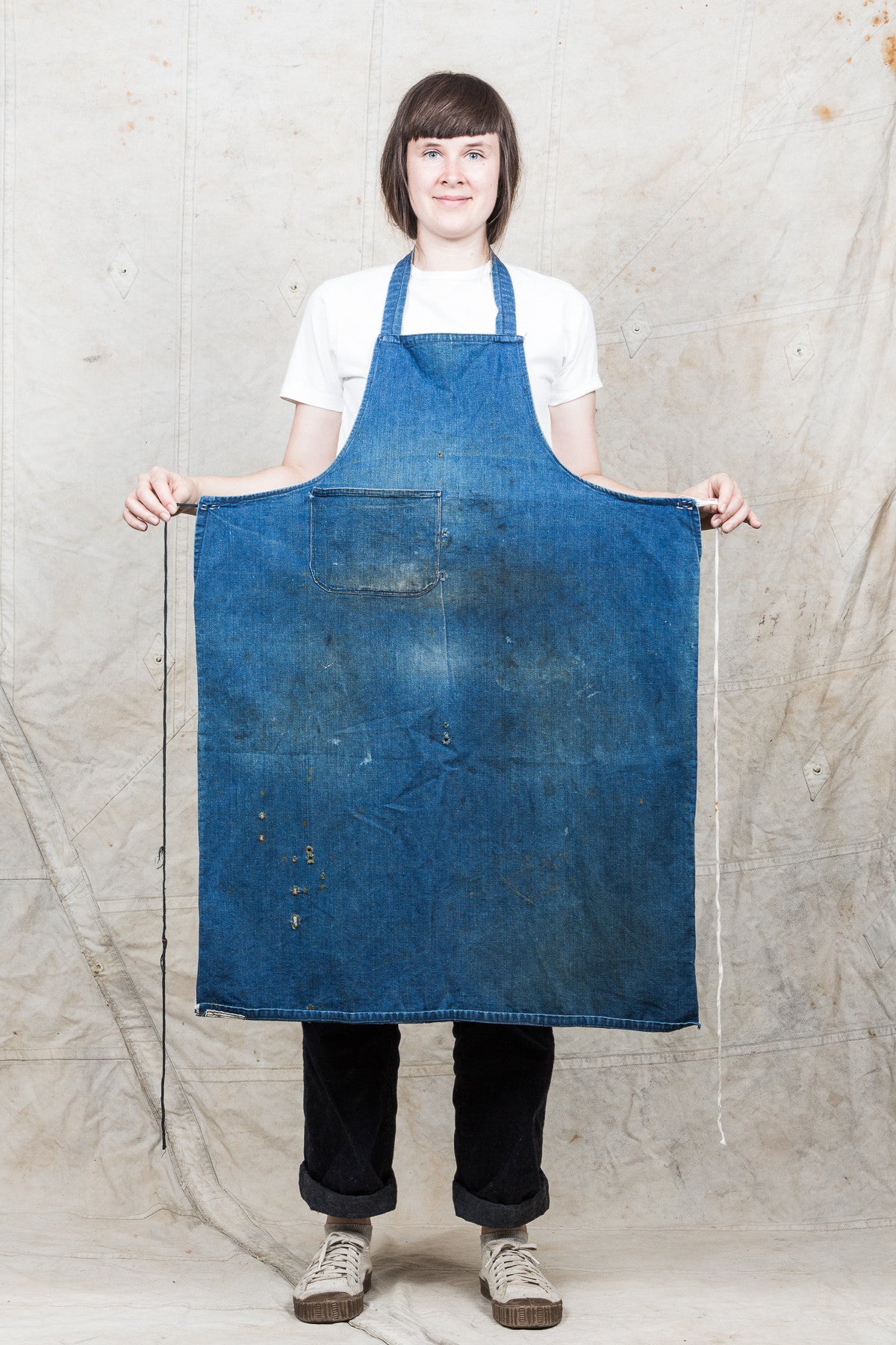 Vintage Denim Apron #1