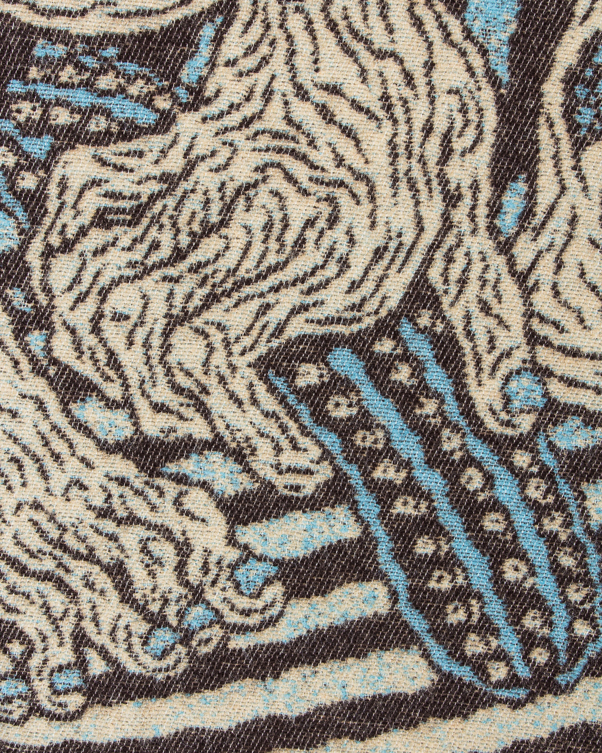 Indigofera Pure Wool Kappa Blanket
