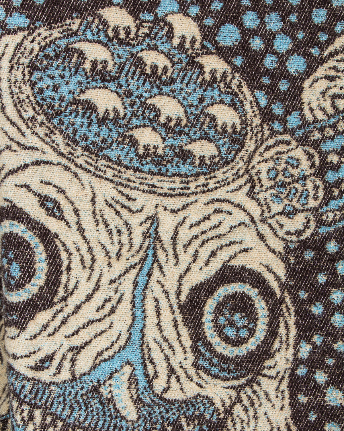 Indigofera Pure Wool Kappa Blanket