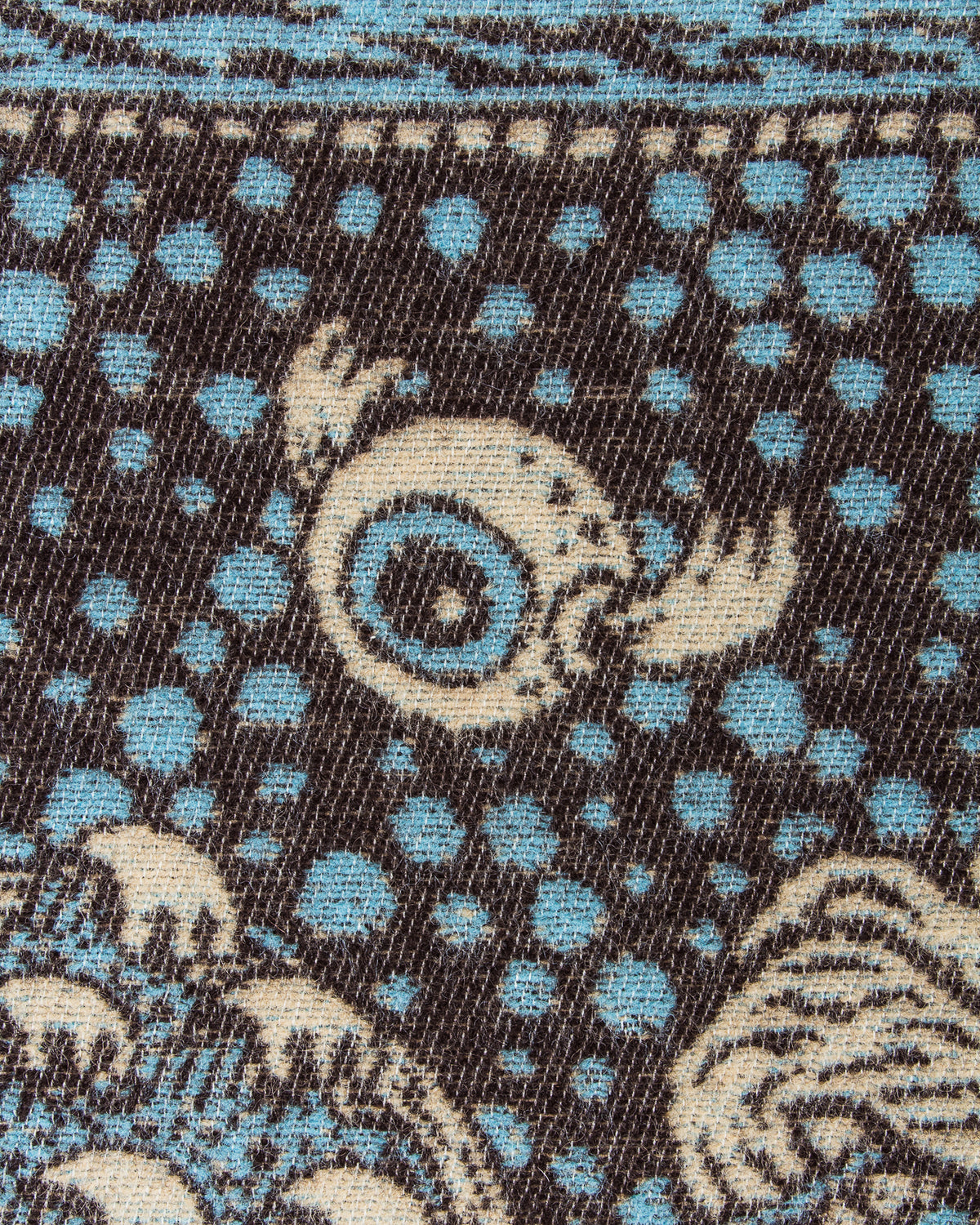 Indigofera Pure Wool Kappa Blanket