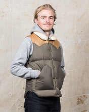 Rocky Mountain Featherbed Christy Nylon Down Vest Olive