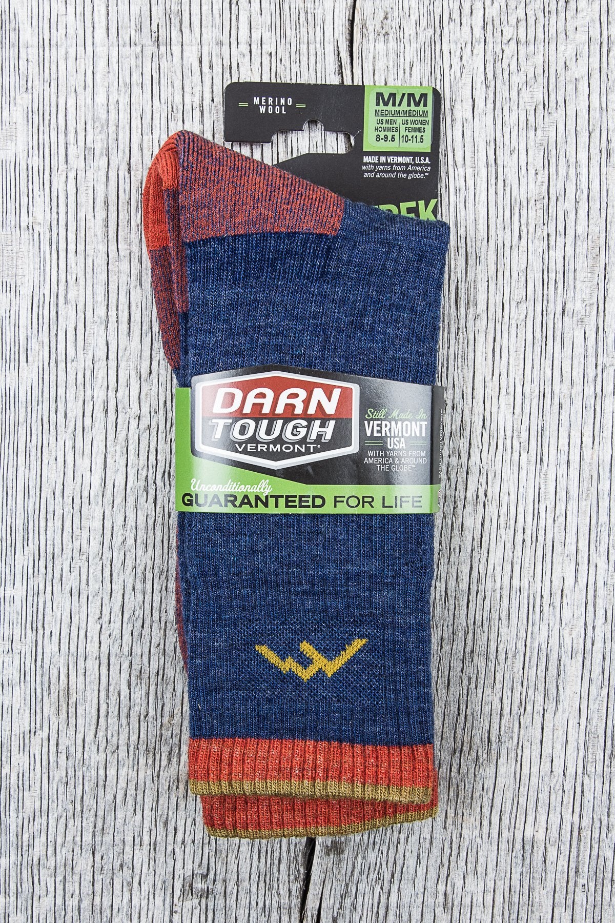 Darn Tough 1403 Denim Wool Socks Hiker Micro Boot Sock Cushion