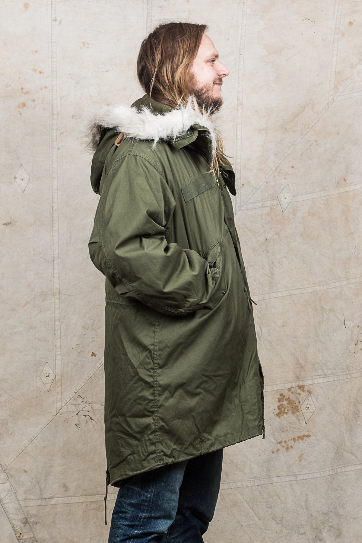 Vintage 1974 M-65 Fish Tail Parka Olive Medium - Regular