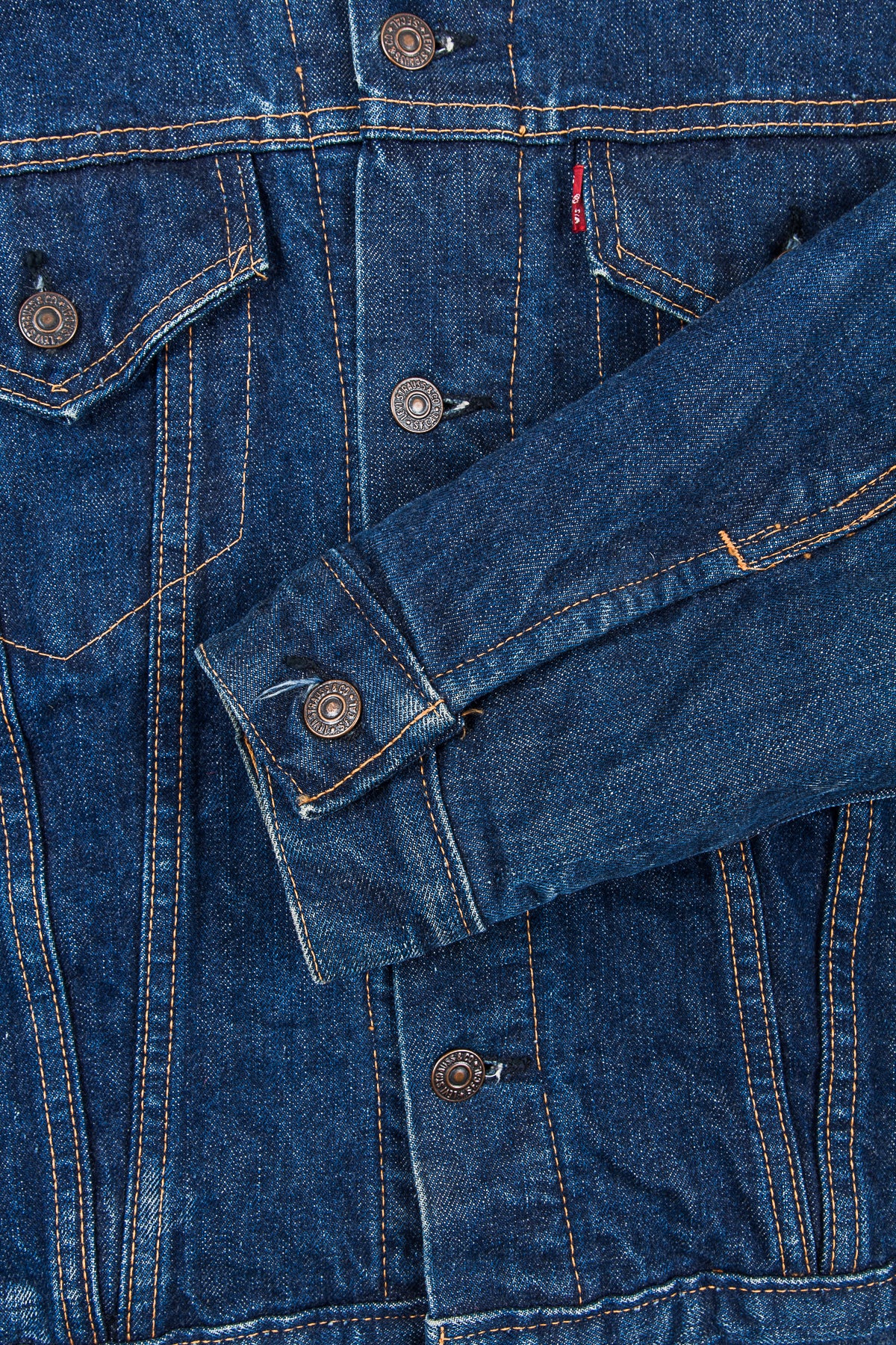 Original Vintage Levi's 70505 Big E Blanket Lined Jacket