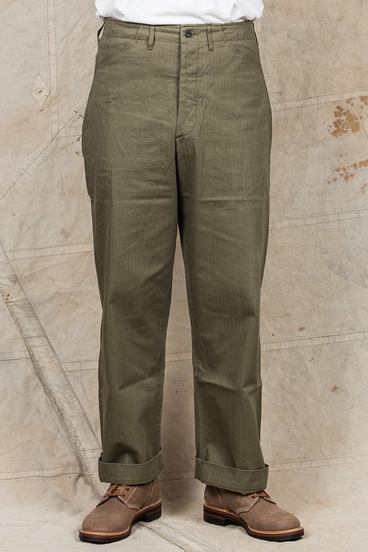 Buzz Rickson's US Navy N3 HBT Twill Trousers