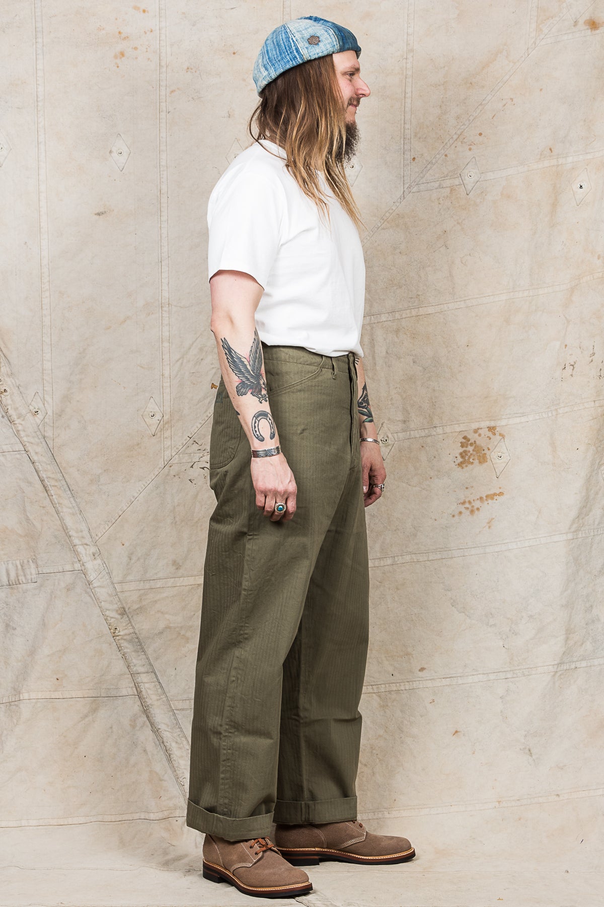 Buzz Rickson's US Navy N3 HBT Twill Trousers