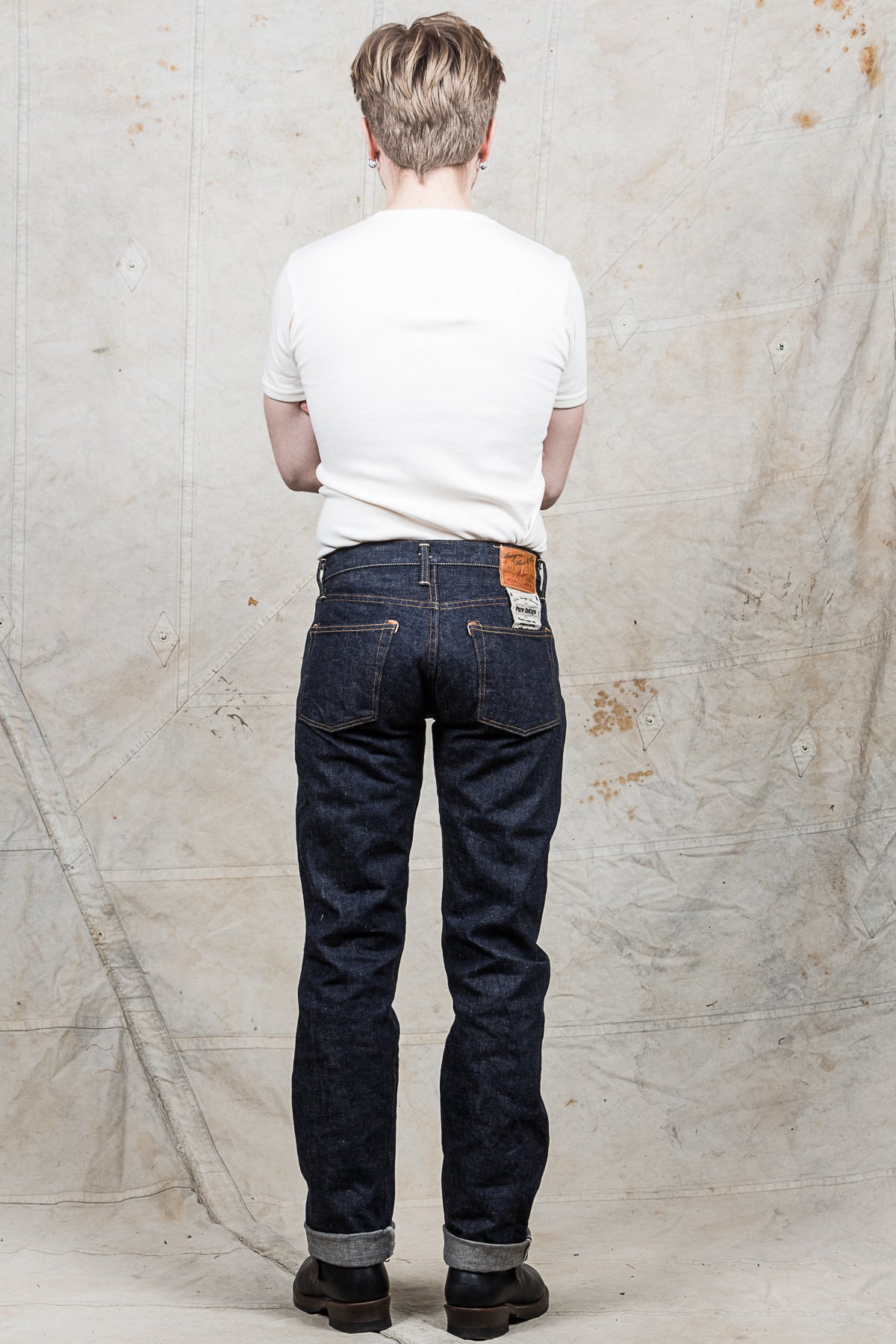 Burgus Plus & Co. 955-xx Natural Indigo Selvedge Denim Jeans