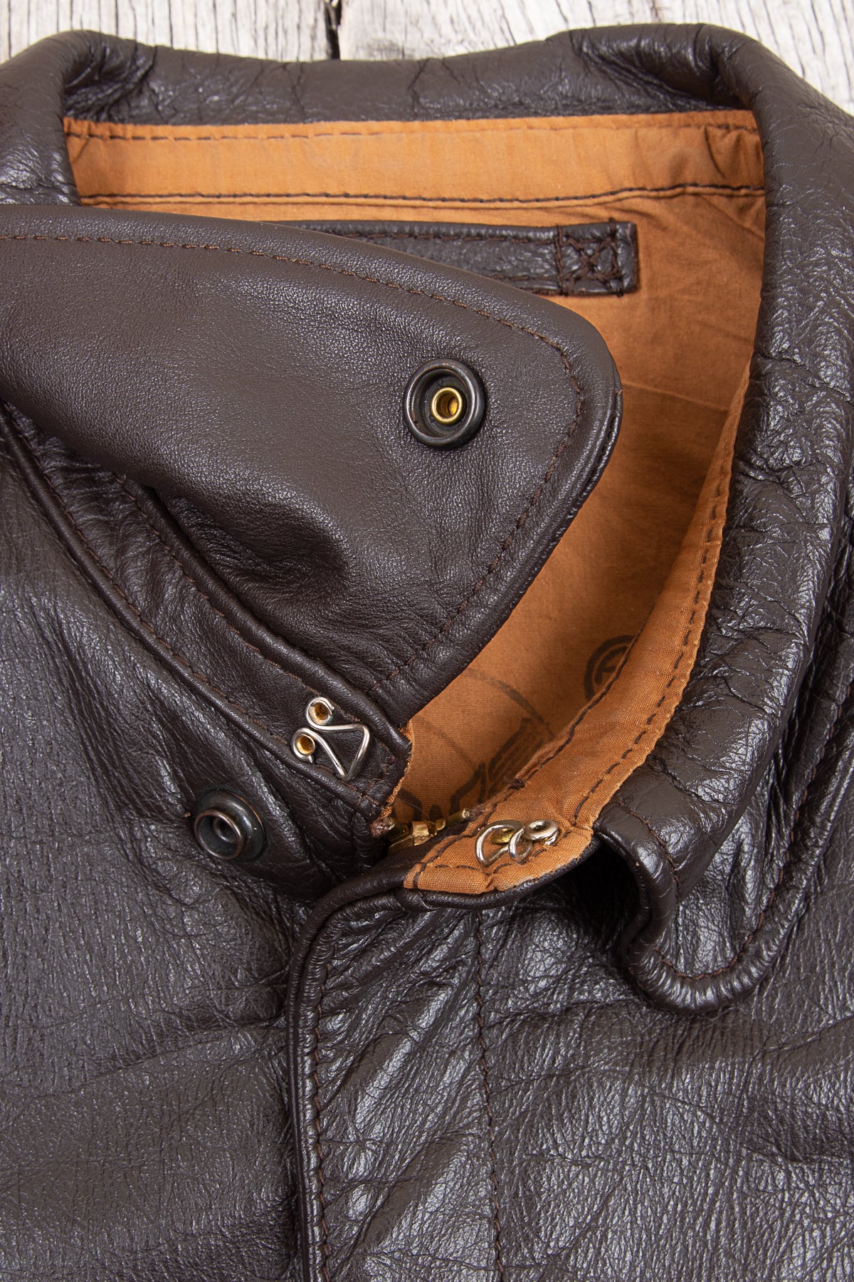 Second Hand Aero USAAF Leather A-2 40-3785-P Horsehide Leather Jacket Size 48